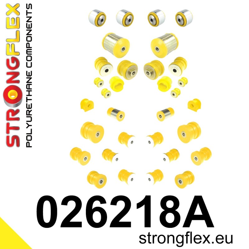 Front and rear suspension kit SPORT