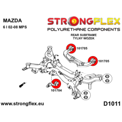 Rear differential - front bush SPORT