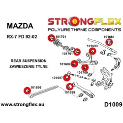 Full suspension bush kit SPORT