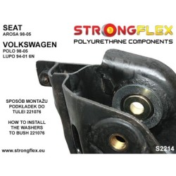 Front wishbone rear bush