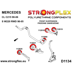 Front anti roll bar bush SPORT