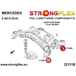 Rear subframe bush kit