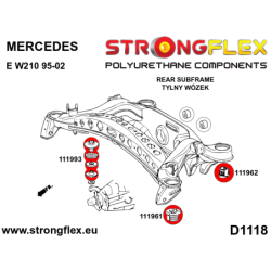 Rear subframe - front bush SPORT