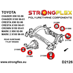 Rear subframe - front bush SPORT