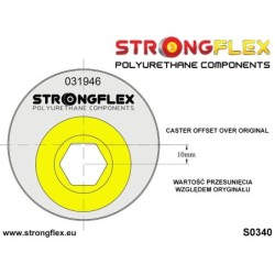 Front lower arm bush - eccentric 66mm SPORT