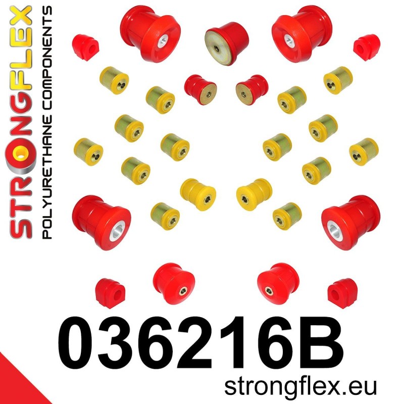 Full suspension polyurethane bush kit