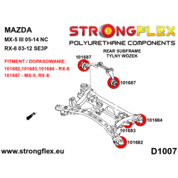 Full suspension bush kit SPORT