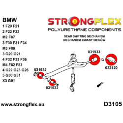 Shift arm - rear bush