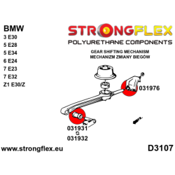 Shift arm - front bush (round) SPORT