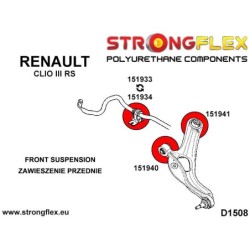 Front control arm - rear bush SPORT