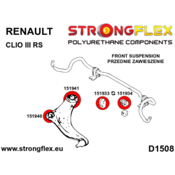 Front control arm - front bush SPORT