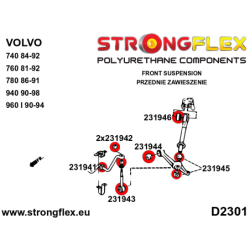 Front anti roll bar bush SPORT