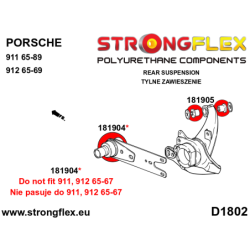 Rear arm - inner bush SPORT