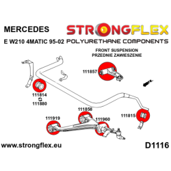 Front anti roll bar - inner bush SPORT