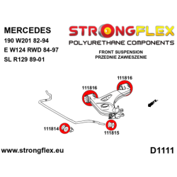 Full suspension bush kit SPORT