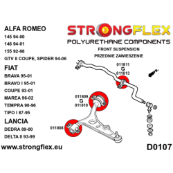Front lower wishbone front bush SPORT