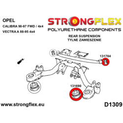 Full suspension bush kit SPORT