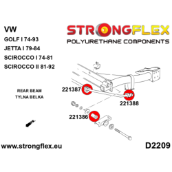 Rear beam mounting bush SPORT