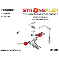 Front wishbone rear bush