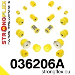 Front and rear suspension bush kit SPORT