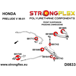 Front radius rod bush SPORT
