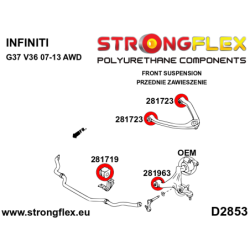 Front anti roll bar bush SPORT