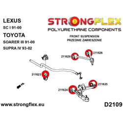 Front suspension bush kit