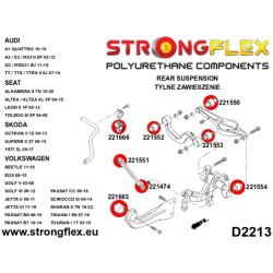 Rear suspension bush kit