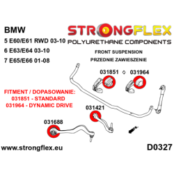 Front control arm to chassis bush SPORT