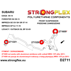 Full suspension bush kit