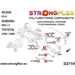 Rear lower track control inner bush SPORT