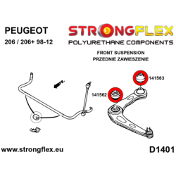 Front arm rear bush SPORT