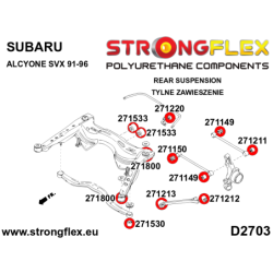 Full suspension bush kit SPORT