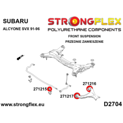 Front suspension bush kit SPORT