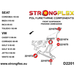 Front suspension bush kit