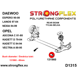 Front suspension and rear beam kit SPORT