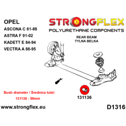 Front suspension and rear beam kit SPORT