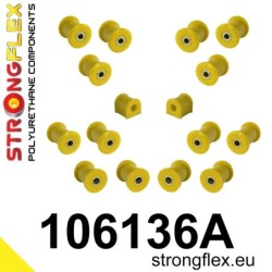 Rear suspension polyurethane bush kit SPORT