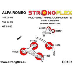 Front suspension bush kit