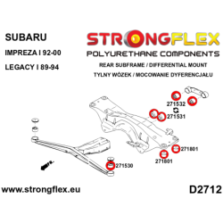 Rear diff mounting bush