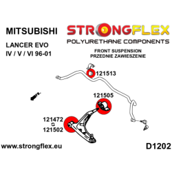 Front wishbone front bush 14mm SPORT