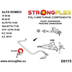 Front anti roll bar bush SPORT