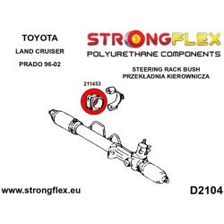 Steering rack mount bush 50mm SPORT