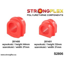 Front anti roll bar bush