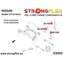 Rear anti roll bar bush SPORT