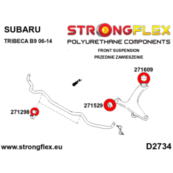 Front anti roll bar bush 25mm