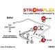 Silentblocks Strongflex trapecio delantero excentrico e30/e36