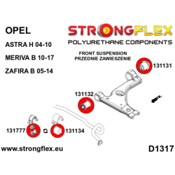 Front wishbone front bush SPORT