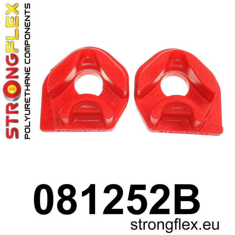 Engine rear mount inserts