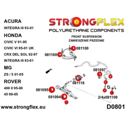 Front eye bolt mounting bush SPORT